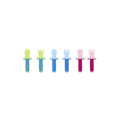 MAM SPOON & FORK TRAINER SET CUCHARA Y TENEDOR M