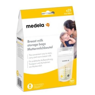 BOLSAS PARA LECHE MATERNA MEDELA 25 U