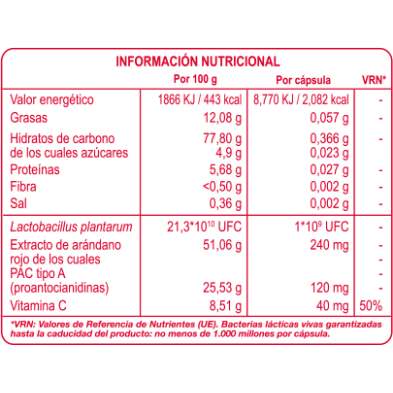 LACTOFLORA CISCARE 15 CAPSULAS