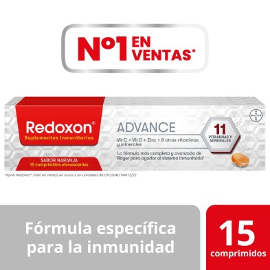 REDOXON ADVANCE 15 COMPRIMIDOS EFERVESCENTES