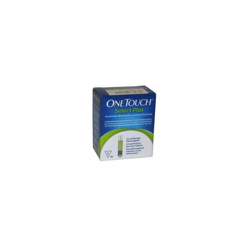 TIRAS REACTIVAS GLUCEMIA ONETOUCH SELECT PLUS 1