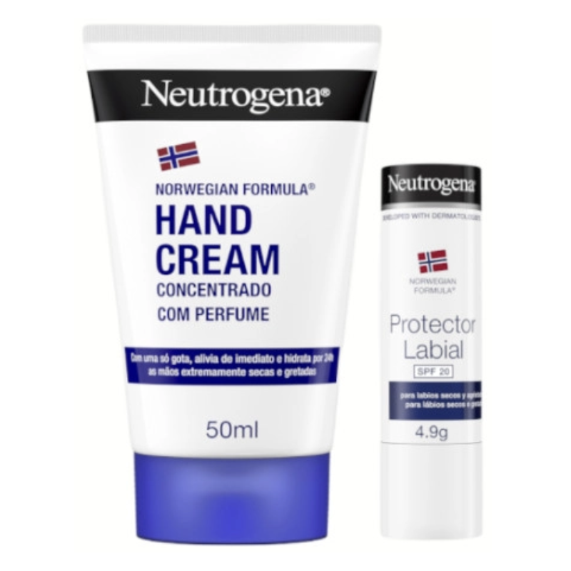 NEUTROGENA CREMA DE MANOS CONCENTRADA 50 ML+LABIAL+MUESTRA