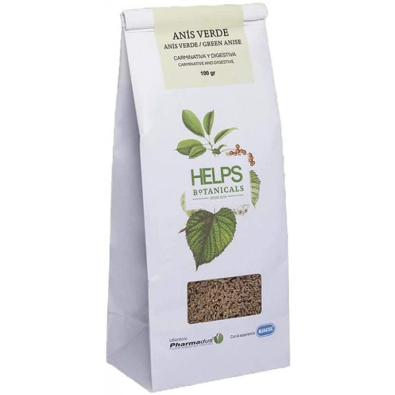 HELPS ANIS VERDE FRUTOS BOLSA 100 G