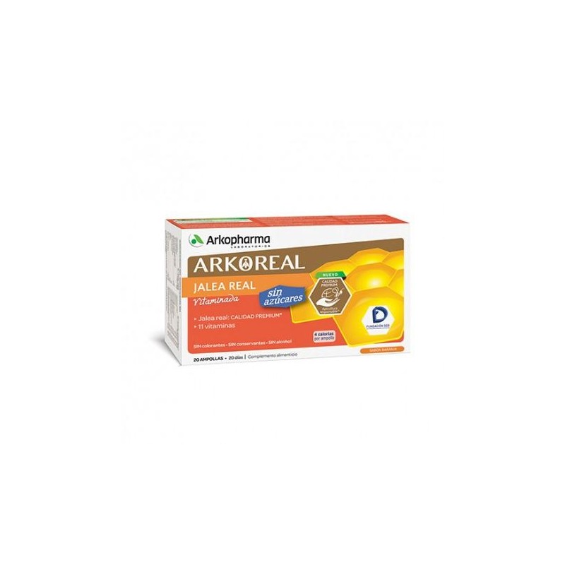 ARKOREAL JALEA REAL VITAMINADA 1000 MG 20 AMPOLLAS
