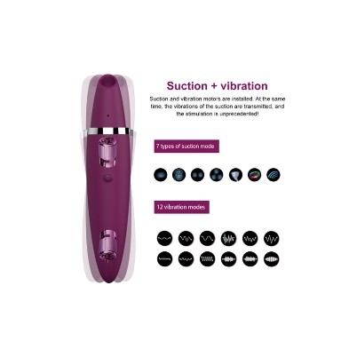 MASSAGE WAND MELO SUCCIONADOR CLITORIS