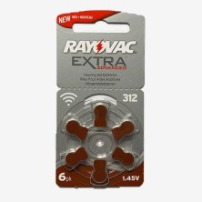 PILA AUDIFONO Nº 312 RAYOVAC