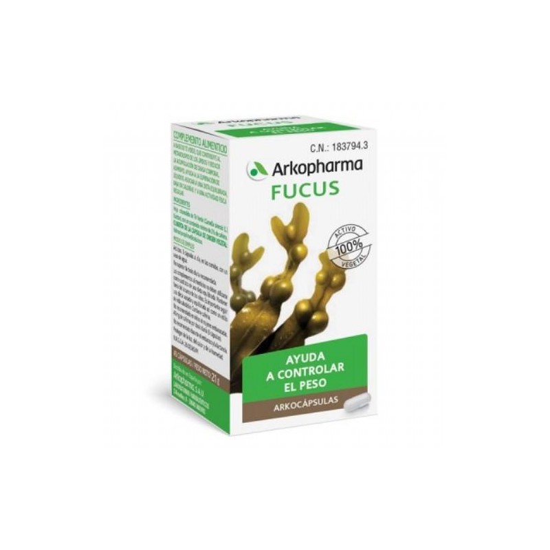 FUCUS ARKOCAPSULAS 300 MG 50 CAPSULAS