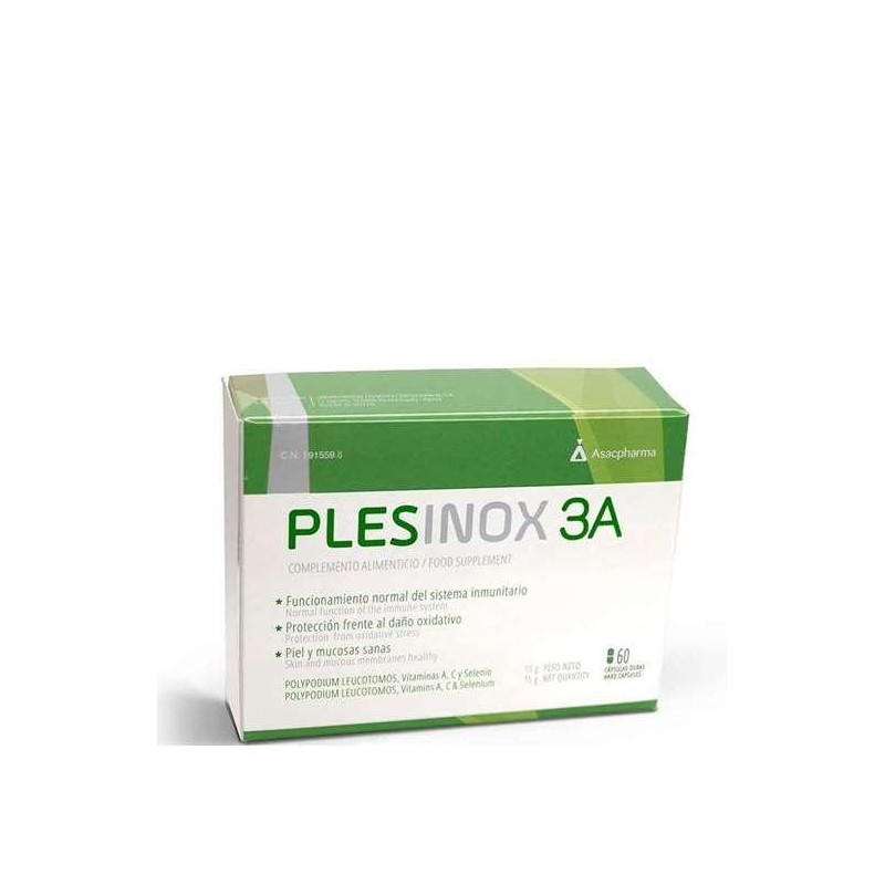 PLESINOX 3A 30 CAPSULAS