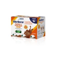 MERITENE FUERZA Y VITALIDAD DRINK PACK CHOCOLATE 6x125ML