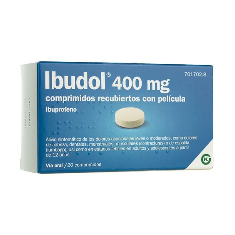 Ibudol 400 mg 20 Comp