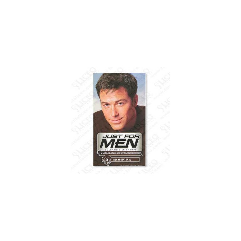 JUST FOR MEN CHAMPÚ COLORANTE 30 ML NEGRO NATURAL