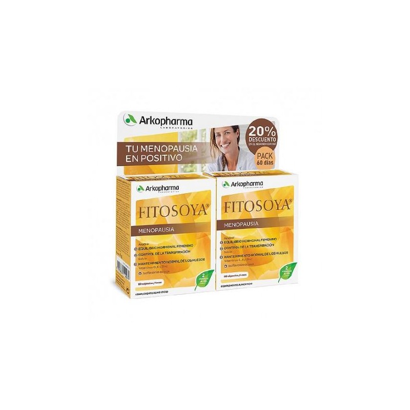 FITOSOYA ARKOPHARMA PACK 2 X 60 CAPSULAS
