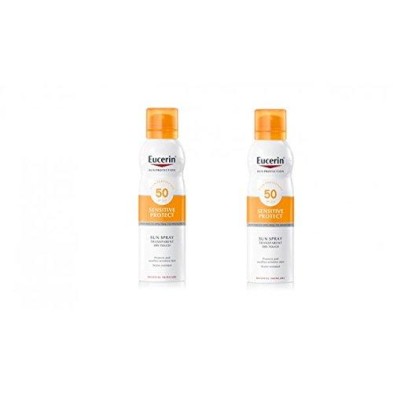 EUCERIN SUN PROTECTION 50+ DUPLO SPRAY TRANSP