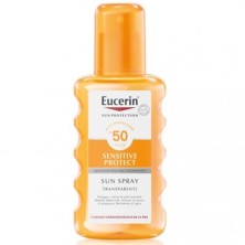 EUCERIN SUN PROTECTION SPRAY TRANSPARENTE SPF 50 PIEL SENSIBLE 200ML