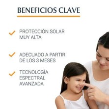 EUCERIN SUN PROTECTION FLUIDO INFANTIL SPF 50+ PIEL SENSIBLE 50ML