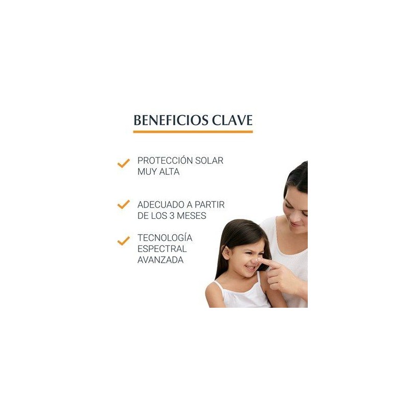 EUCERIN SUN PROTECTION FLUIDO INFANTIL SPF 50+ PIEL SENSIBLE 50ML