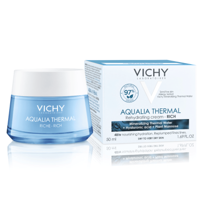 AQUALIA THERMAL CREMA RICA PIEL SENSIBLE HIDRATACION VICHY 50 ML