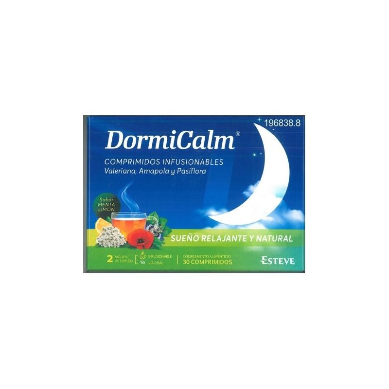 DORMICALM 30 COMPRIMIDOS INFUSIONABLES