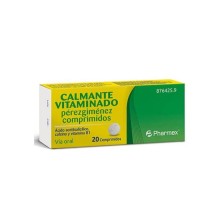 CALMANTE VITAMINADO PEREZGIMENEZ 20 COMPRIMIDOS