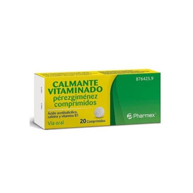 Calmante Vitaminado 20 Comprimidos