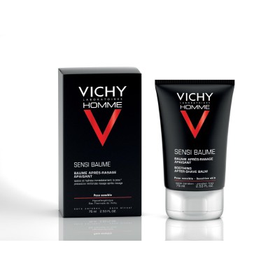 VICHY HOMME BALSAMO CARA CONFORT PIEL SENSIBLE 75 ML
