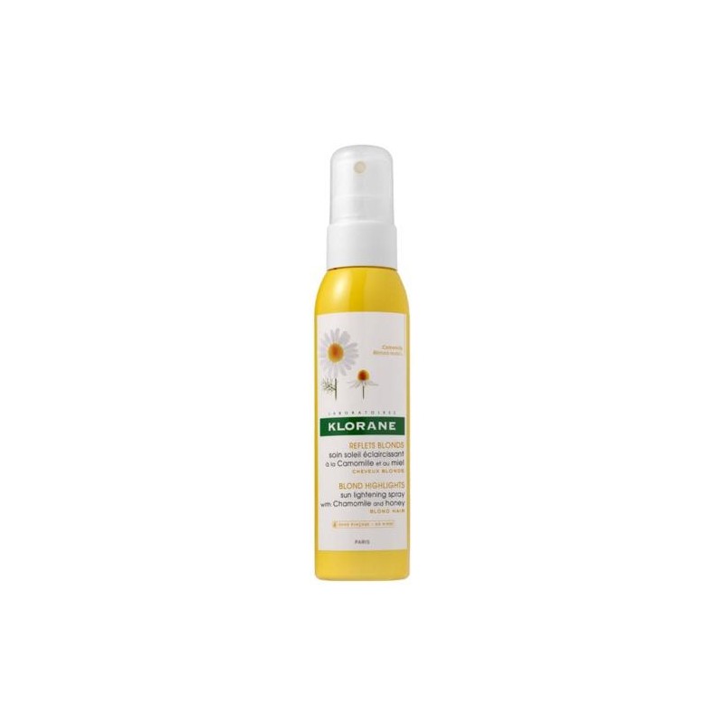KLORANE CUIDADO SOLAR ACLARANTE CAMOMILA Y MIEL 1 SPRAY 200 ML