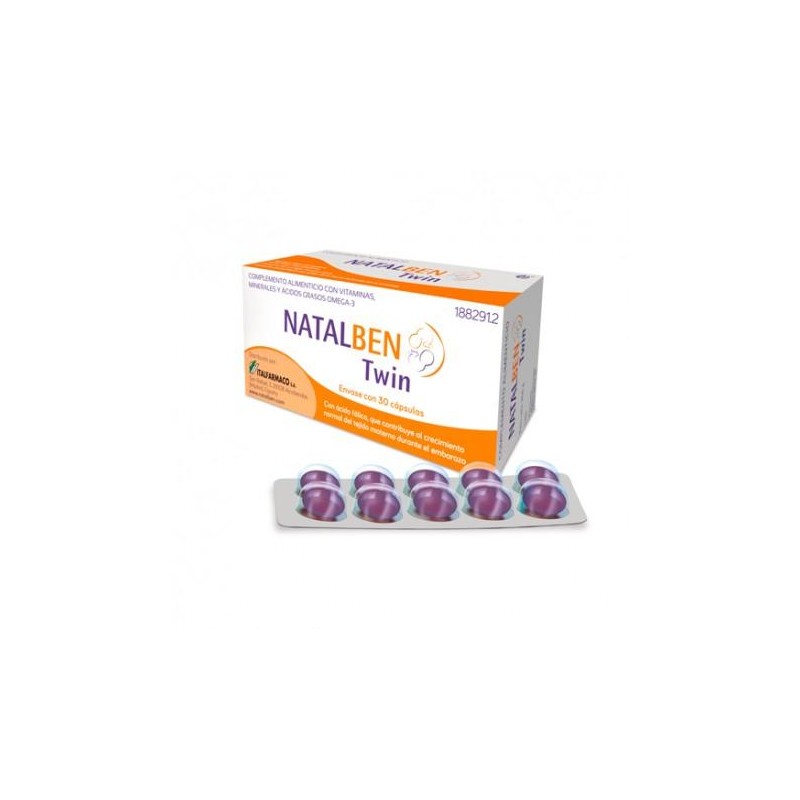 NATALBEN TWIN 30 CAPSULAS