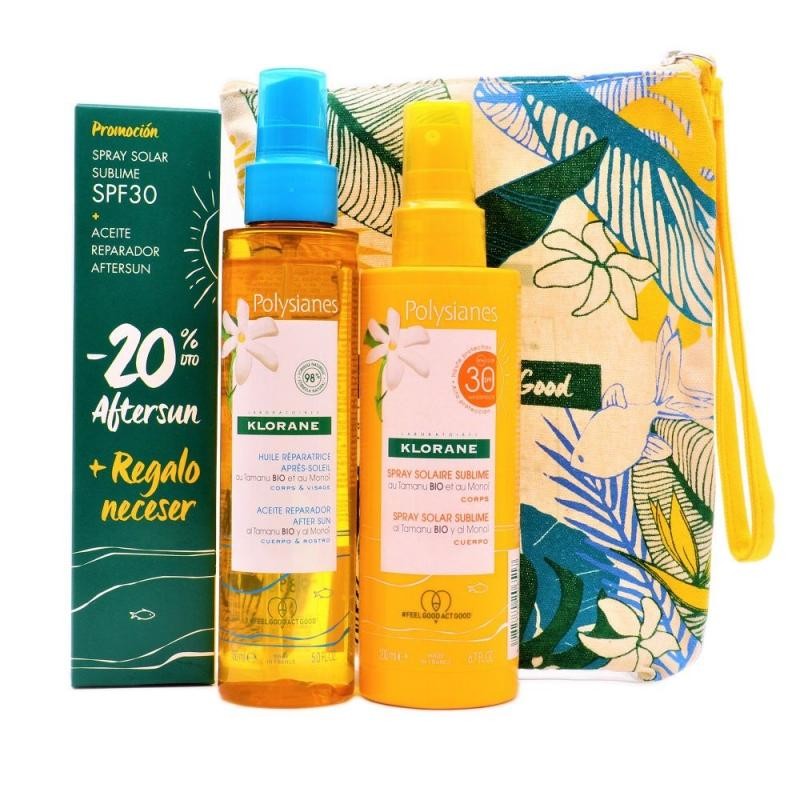 POLYSIANES PACK SPRAY SPF30 + ACEITE REPARADOR AFTERSUN