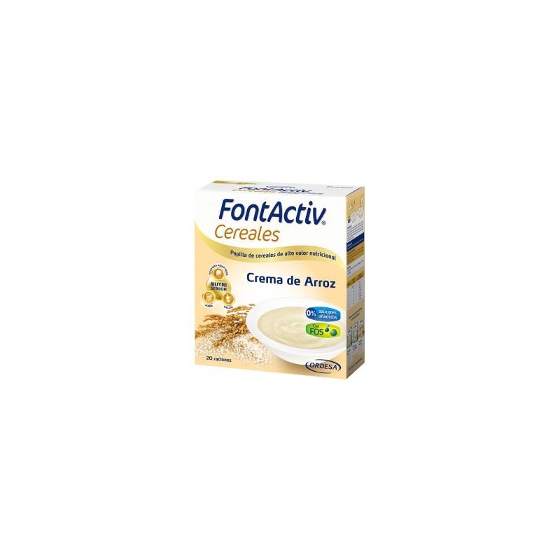FONTACTIV 8 CEREALES + CREMA DE ARROZ 600 G