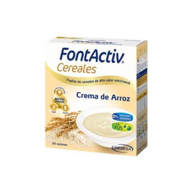 FONTACTIV 8 CEREALES + CREMA DE ARROZ 600 G