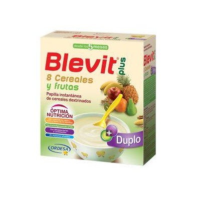 BLEVIT PLUS DUPLO 8 CEREALES Y FRUTAS 600 GR