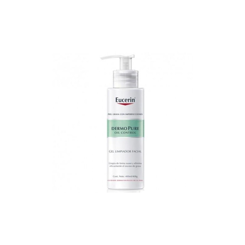 EUCERIN DERMOPURE GEL LIMPIADOR FACIAL 400 ML
