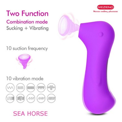 SEA HORSE SUCCIONADOR MORADO NEZEND