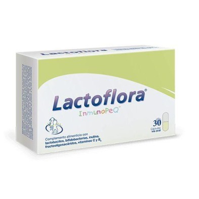 LACTOFLORA INMUNOPEQ 30 CAPSULAS 