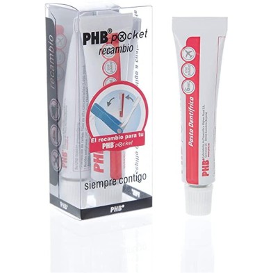 PHB PASTA DENTAL POCKET 6 ML 4 TUBOS