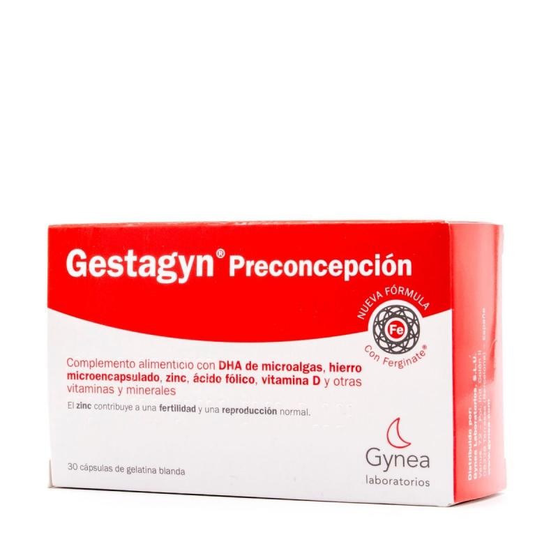 GESTAGYN PRECONCEPCION 30 CAPSULAS