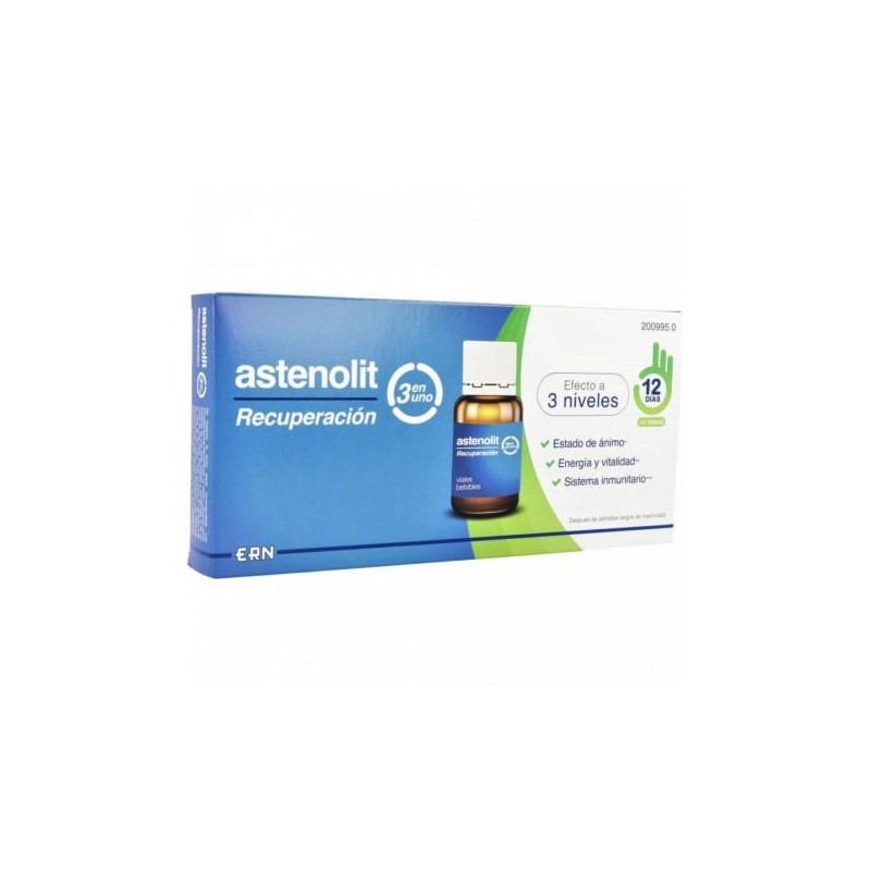 ASTENOLIT RECUPERACION 12 VIALES 10 ML