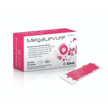 MEGALEVURE 10 STICKS SABOR FRESA