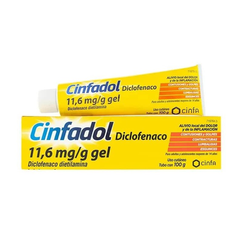 Cinfadol Diclofenaco Gel 11,6 mg/G 100g