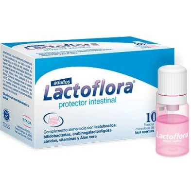 LACTOFLORA PROTECTOR INTESTINAL ADULTO 10 VIALES