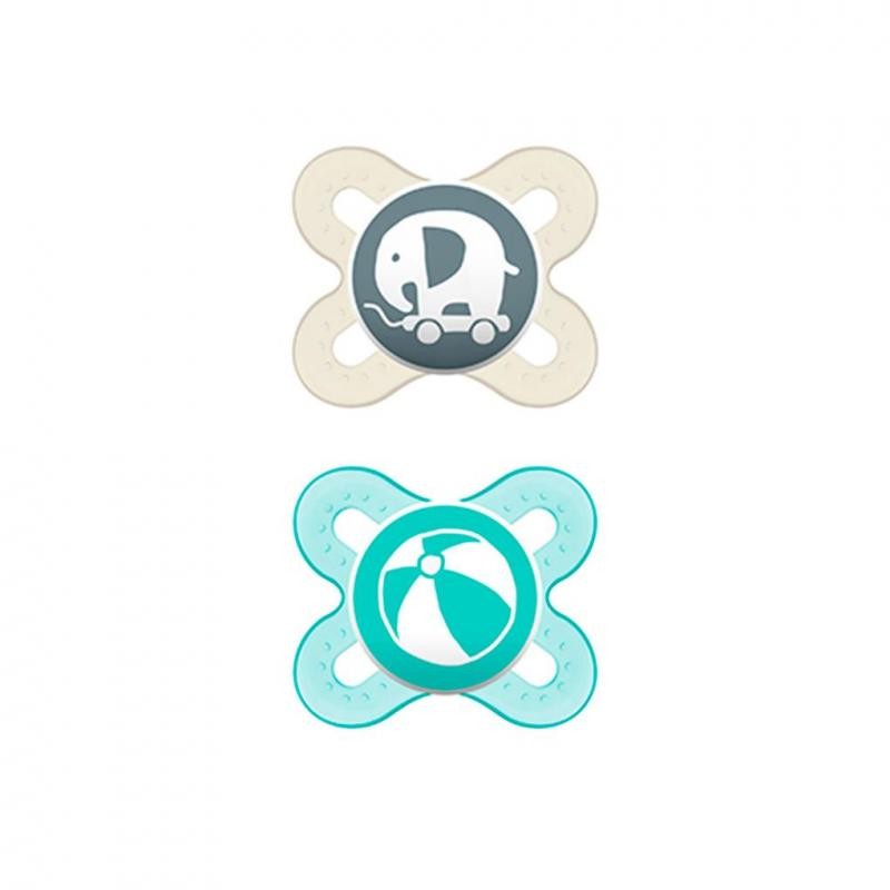 CHUPETE SILICONA MAM START 0-2 M VERDE