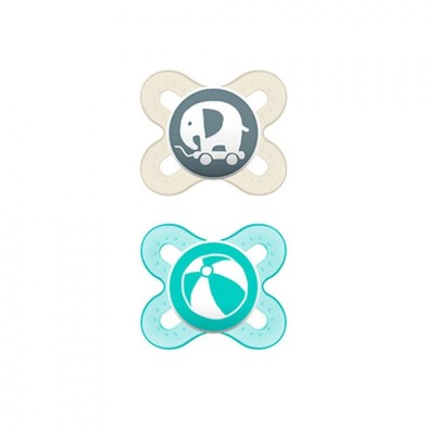 CHUPETE SILICONA MAM START 0-2 M VERDE