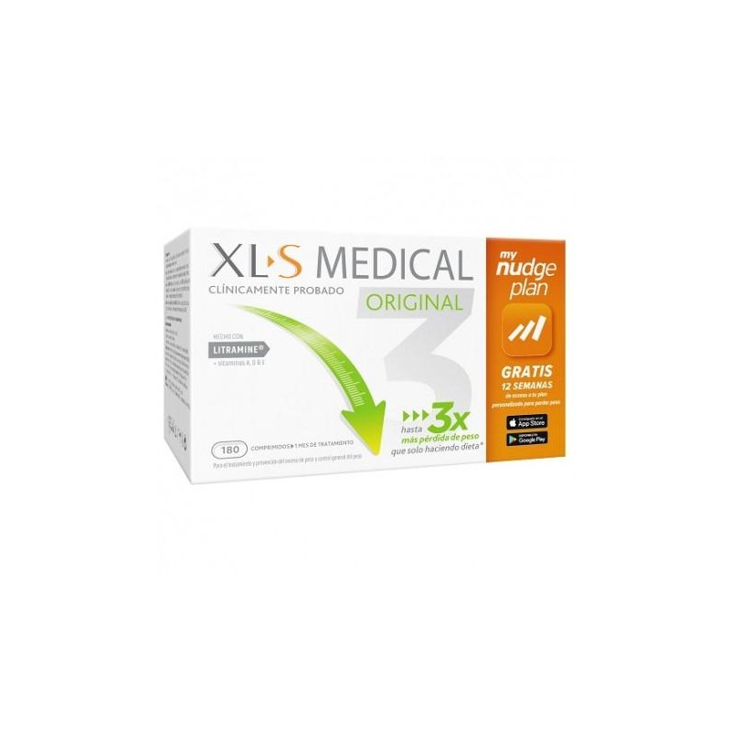 XLS MEDICAL ORIGINAL MY NUDGE PLAN 180 COMPRIMIDOS