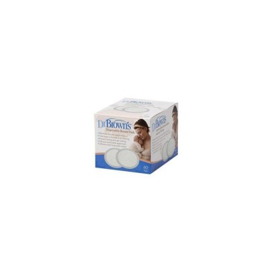 DISCOS ABSORBENTES LACTANCIA DR BROWNS DESECHABLES 60 UDS