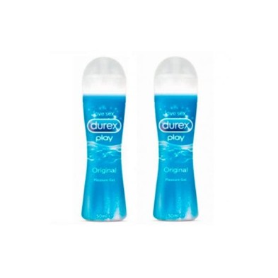 DUREX PLAY ORIGINAL LUBRICANTE HIDROS 50 ML DUPLO