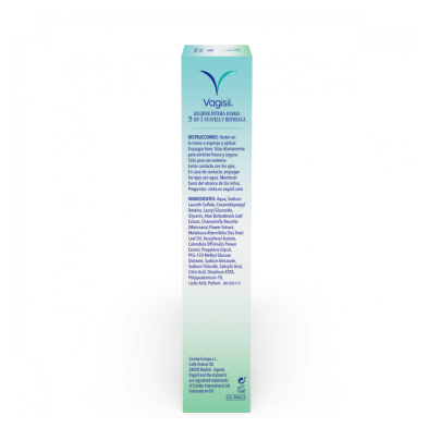 VAGISIL CUIDADO INCONTINENCIA HIGIENE INTIMA 2 EN 1 1 ENVASE 250 ML