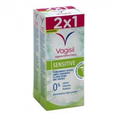 VAGISIL HIGIENE INTIMA SENSITIVE DUPLO 250 ML