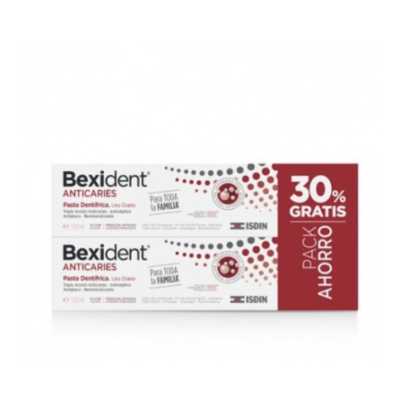 DUO BEXIDENT ANTICARIES PASTA 125ML 30%