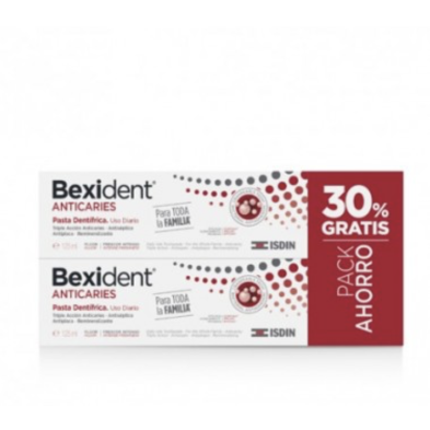 DUO BEXIDENT ANTICARIES PASTA 125ML 30%