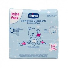CHICCO TOALLITAS HUMEDAS PACK AHORRO 3X72